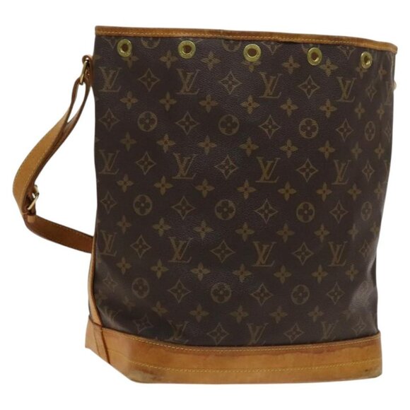 LOUIS VUITTON Monogram Noe Shoulder Bag M42224 LV Auth 120216 - Picture 1 of 16